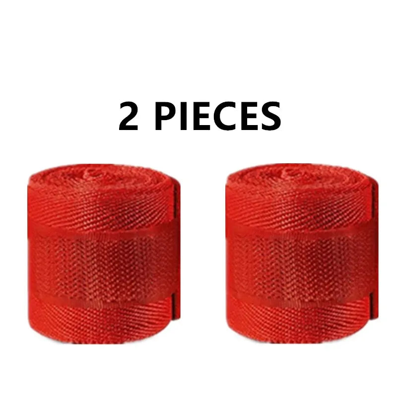 2 Rolls of 2.5M Cotton Boxing Bandages for MMA and Sanda Competition Gloves