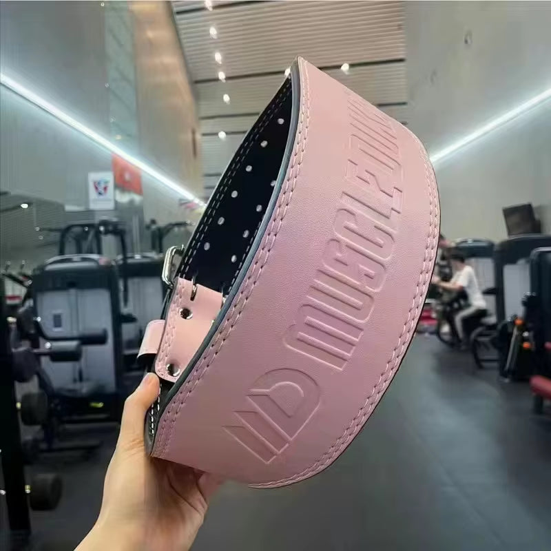 Professional Weightlifting Belt for Bodybuilding and Powerlifting - Durable Waist Protector for Fitness Training