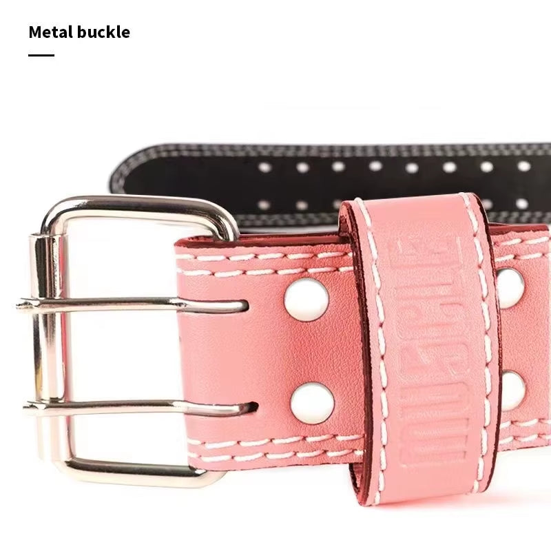 Professional Weightlifting Belt for Bodybuilding and Powerlifting - Durable Waist Protector for Fitness Training