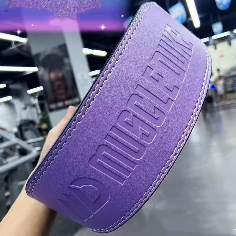 Professional Weightlifting Belt for Bodybuilding and Powerlifting - Durable Waist Protector for Fitness Training