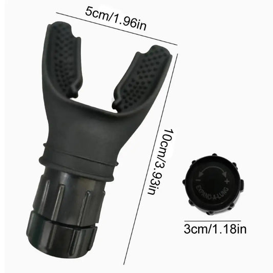 Portable Lung Capacity Trainer with Adjustable Intensity for Enhanced Abdominal Breathing Strength