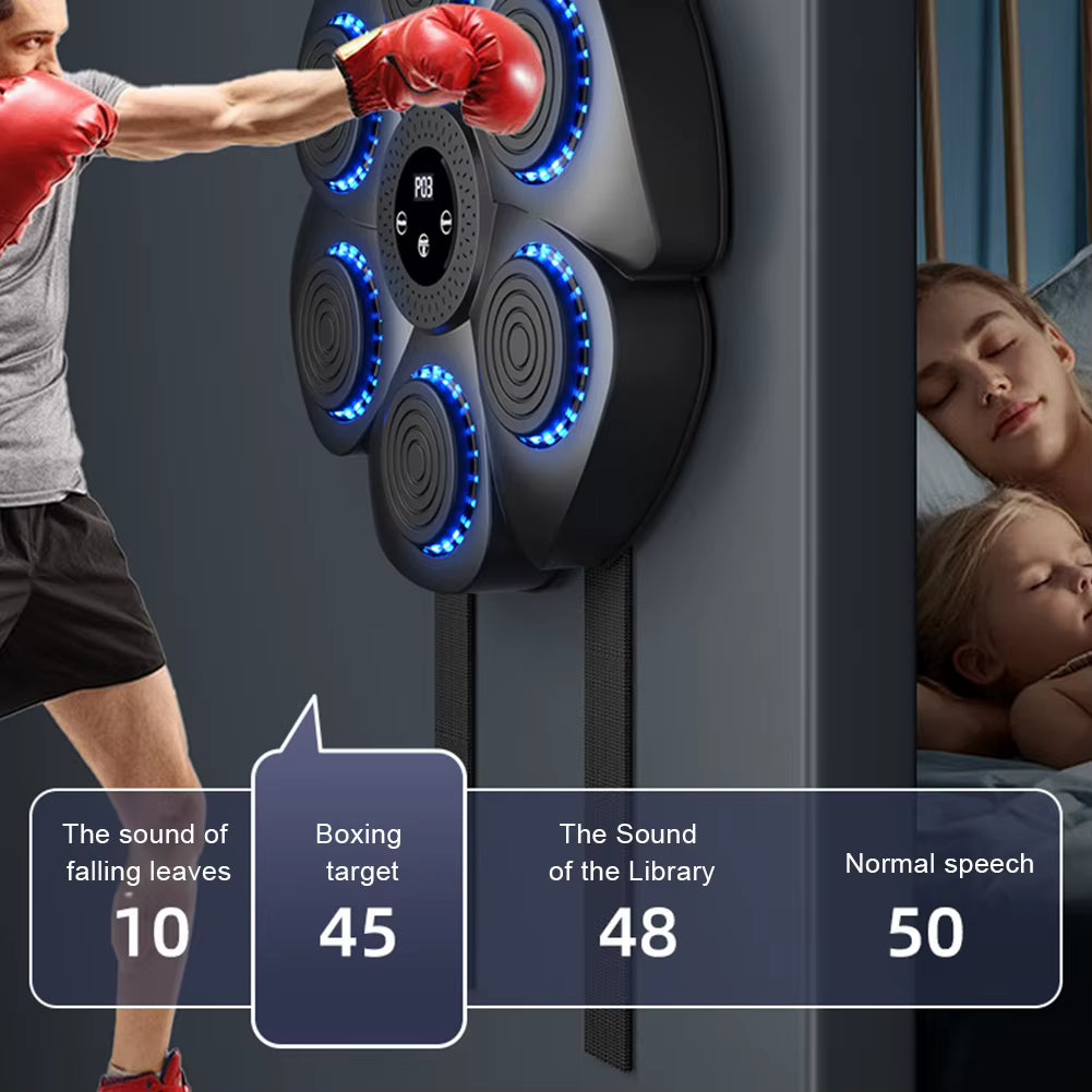 Smart Bluetooth-Compatible Boxing Pads for Home Workout and Training